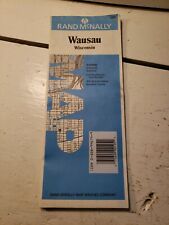 Rand Mcnally Transportation Highway Road Map Wausau Wisconsin  picture