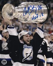 MARTIN ST-LOUIS Autographed Photo (8 x 10) - Stanley Cup Champ's - TW PRESTIGE picture
