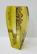 Victoria Bella Abstraction Green with Imitation of Gold Leaf-315 Vase picture