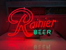 New Rainier Beer Lamp Neon Light Sign 20