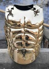 18 Gauge Brass SCA Medieval Roman Greek Muscle Chest Armor Cuirass Breastplate 1 picture