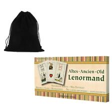 Old Lenormand Deck Cards Altes Ancien Alexander Gluck AGM With Bag 124050772 picture