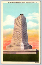 c1950s Wright Memorial Beacon Kill Devil Hills North Carolina Vintage Postcard picture