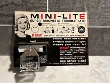 Vintage Fedtro magnetic mini trouble lite light  NOS  cool retro picture