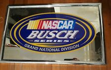 Vtg. NASCAR BUSCH Series Grand National Division Large Mirror 32” X 20” Used picture