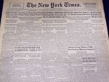 1947 DECEMBER 17 NEW YORK TIMES - TRUMAN TO AID EUROPEAN RECOVERY - NT 3296 picture