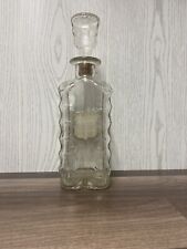 EZRA BROOKS EMPTY DECANTER WITH STOPPER  picture