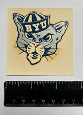 Original Vintage Brigham Young University Decal - BYU, Cougars, Big 12 picture