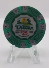 Dunes  Casino Las Vegas Nevada $25 Commemorative Tribute Chip  picture