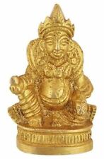  Brass Kubera / Kuber God Idol- Lord of Wealth idol for Temple Home Decor picture