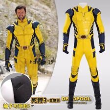 Deadpool 3 James Howlett Logan Cosplay Costume Wolverine Outfit With Armor Gifts picture