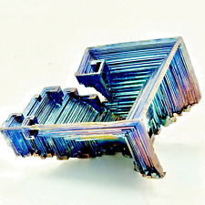 Bismuth Crystal 5.7oz Specimen Reiki Meditation Healing Natural Elemental Metal picture