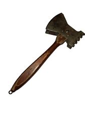Vintage Meat Tenderizer Cleaver Axe Wood Handle Kitchen Tool MH Tyler Mfg  1911 picture