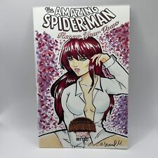 Amazing Spider-Man Renew Your Vows #1 Sign And Sketched By Caramel Macchiato picture