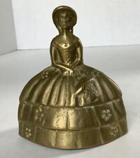 Brass Victorian Lady Bell picture