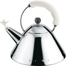 Kettle In 18/10 Stainless Steel Mirror Polished With Handle And Small Birdshaped picture