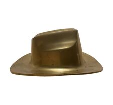 Vintage Brass Cowboy Hat 5