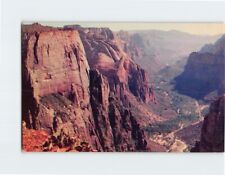 Postcard Great White Throne & Zion Canyon Zion National Park Utah USA picture