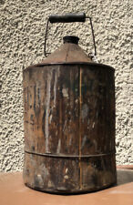 Antique ￼Bucket pail  Wood And Metal 13x8 picture