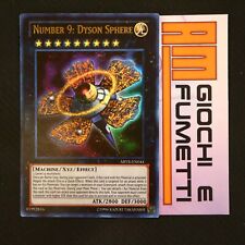 NUMBER 9: DYSON SPHERE in American YUGIOH Rare ULTRA yu-gi-oh A REAL DEAL picture