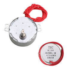AC24V  Double Flat Tapping Shaft Non Directional Synchronous Motor 5RPM picture