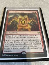 1x COURT OF EMBERETH - Commander - MTG - Magic the Gathering picture