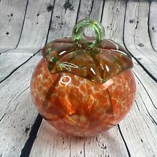 Blown Glass Pumpkin 5