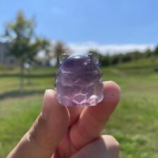 Lovely natural amethyst nine-tailed fox gift for women and children. picture