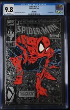 SPIDER-MAN (1990 MARVEL) #1SILVER CGC 9.8 W/P TODD MCFARLANE STORY, COVER & ART picture