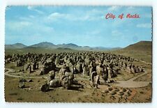 City of Rocks State Park New Mexico Scalloped Edges Vintage Postcard D3 picture