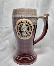 Maryland Renaissance Festival Beer Glazed Tankard Mug Grey Fox Pottery USA 2007 picture