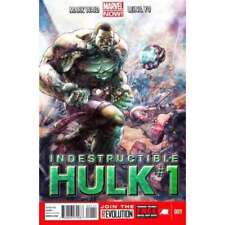 Indestructible Hulk #1 in Near Mint + condition. Marvel comics [g~ picture
