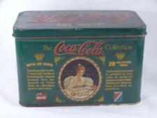 Coca Cola Metal Art Collectors Cards Set of 20 Coca Cola Girl Advertising 1994 picture
