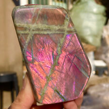 420g Large Natural Labradorite Quartz Crystal Display Mineral Specimen Healing picture