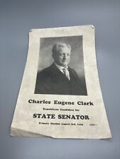 Charles Eugene Clark State Senator Iowa 1929 historic cool picture