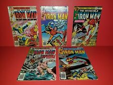 The Invincible Iron Man #117 #118 #119 #120 & #121 G to VF picture