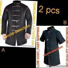 2 pcs Thick medieval padded armor gambeson reenactment halloween play drama picture