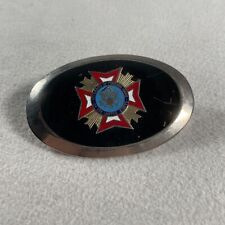 Vintage VFW Veterans of Foreign Wars Insignia Belt Buckle United States USA Rare picture