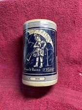Vintage Commemorative Morton Salt Container “When it Rains it Pours” 1914 picture
