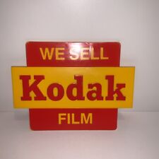 Vintage KODAK Original Plastic Film  Sign  8”x6” Rare Nice picture