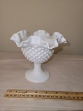 Viintage Milk Glass Candy Dish /Compote Pedestal Original picture