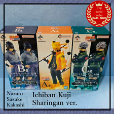 Naruto Shippuden Naruto Sasuke Kakashi Figure Ichiban Kuji A B C Sharingan ver. picture