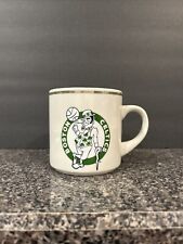 Vintage Boston Celtics Coffee Mug Gold Trim picture
