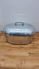 Vintage Wagner Ware Magnalite Sidney O 4267-P Oval Roaster 13 QT With Lid picture