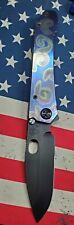 MEDFORD KNIFE  187 DP 20CV PVD BLADE Faced Flamed Rip Curl Titanium Made In USA picture