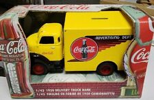 Vintage 1:43 Scale 1950 Chevrolet Coca-Cola Coke Delivery Truck Bank picture