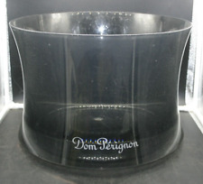 Dom Perignon large Noir Champagne Ice Bucket Smoked Acrylic Signed M. Szekely picture