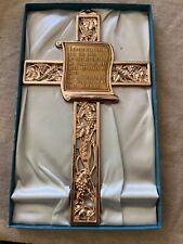 vintage goldtone cross 8 to 10 inches solid picture