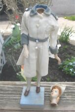 VINTAGE LATEXTURE DOLL/ MANNEQUIN 1940s with clothes picture