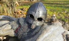 Medieval Viking Warrior Helmet ~ Battle Ready Norman Helmet ~ Hand forged Steel  picture